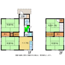 新浜本町戸建の物件間取画像